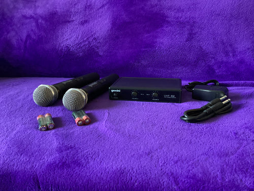 2 Wireless Microphones